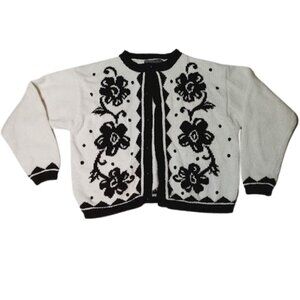 vintage boxy button down cardigan Lizwear